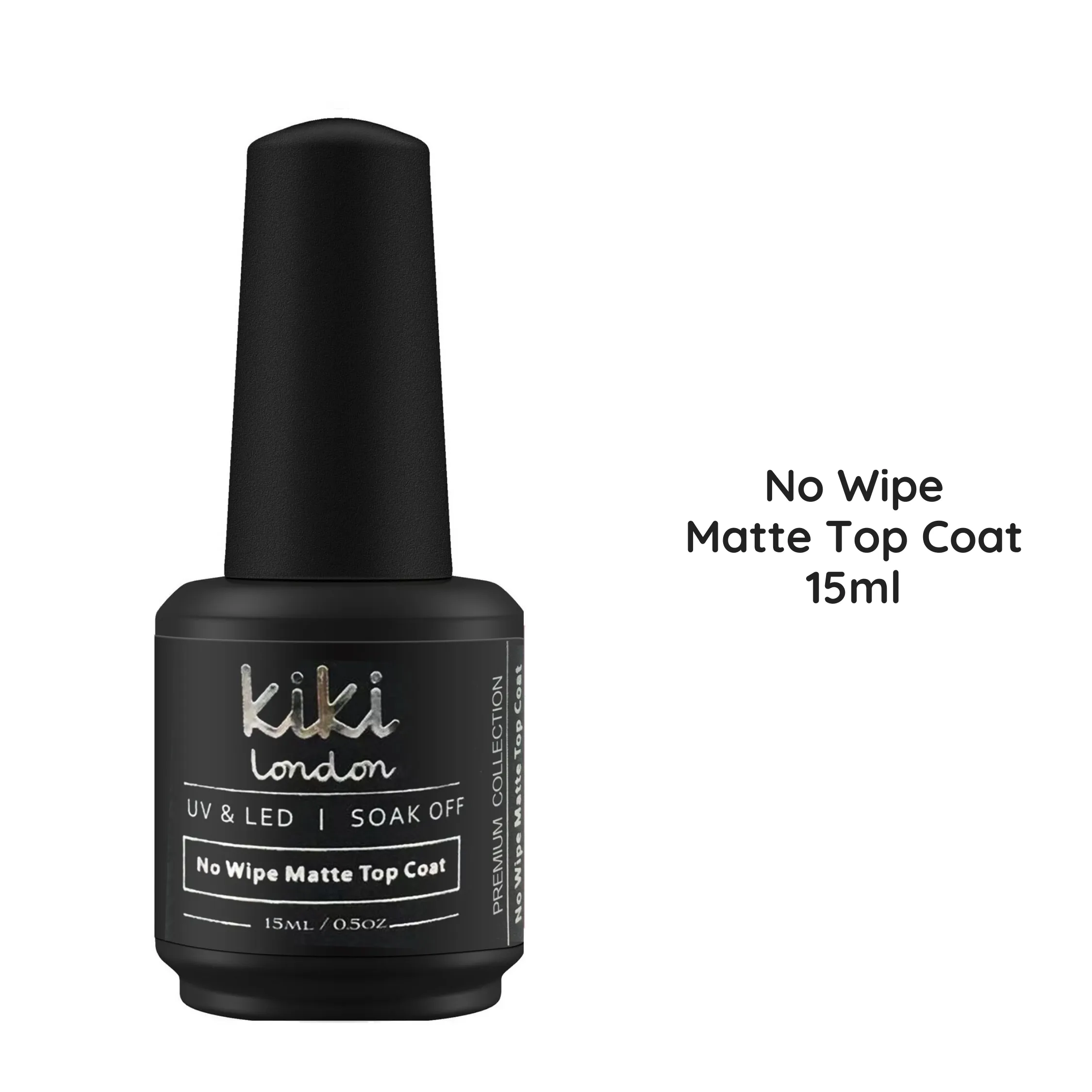 15ml Matte Top Coat No-Wipe [Velvet]