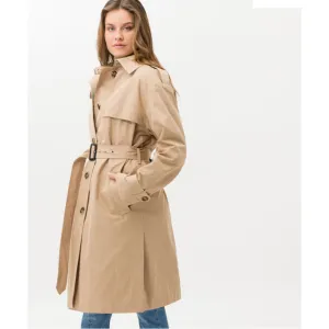 Brax London Mac Trench Coat Camal 92-6158