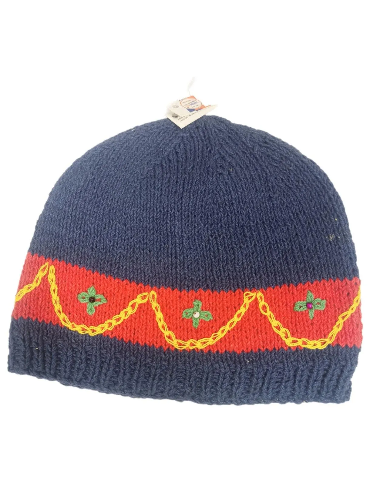 Dotted Handwoven Cap
