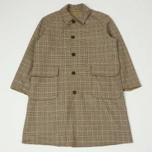 East Harbour Surplus 'Benson' Reversible Trench Coat - Tan/Check