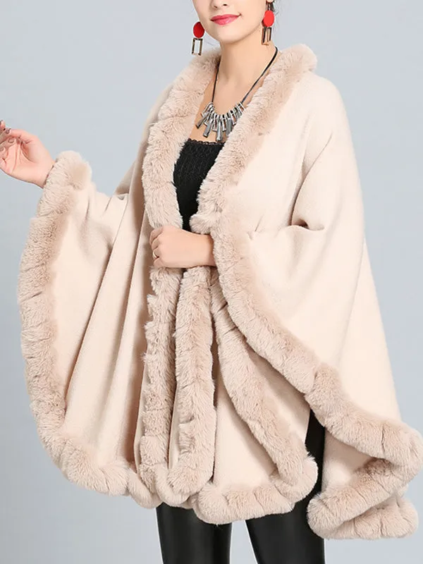 Fine and Fancy Poncho Plus Size Cape Cardigan