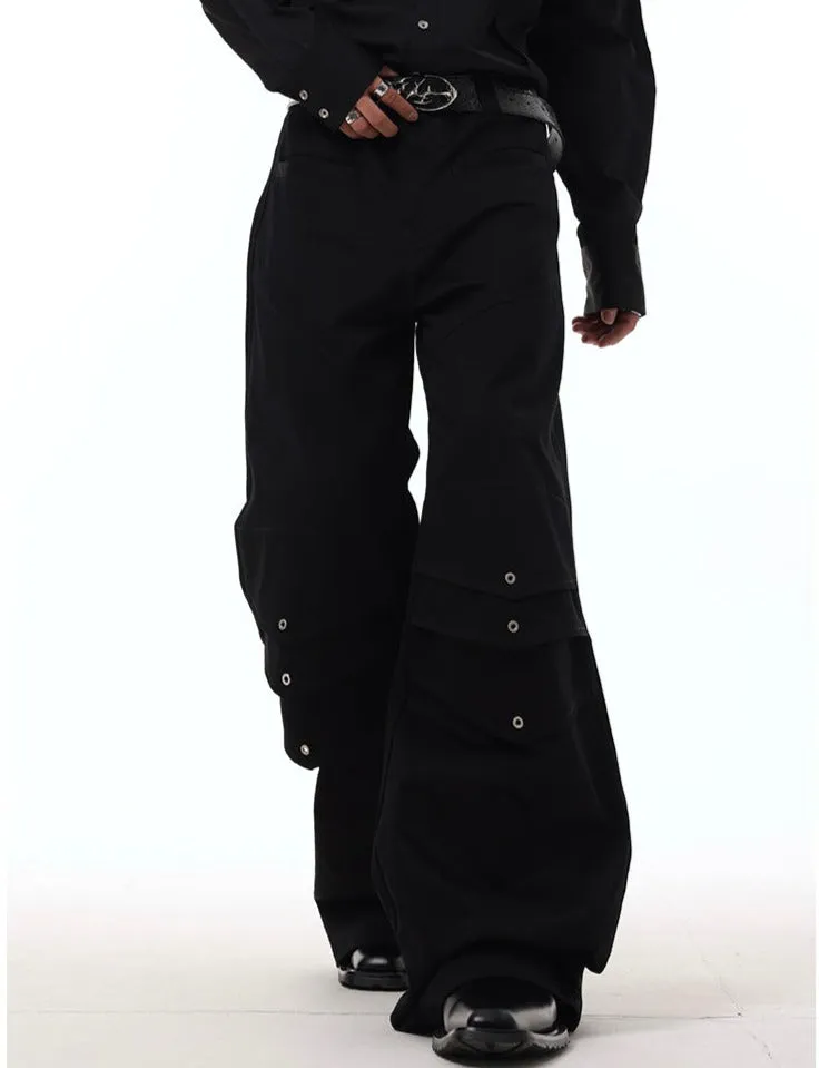 High-end design wide-leg pants