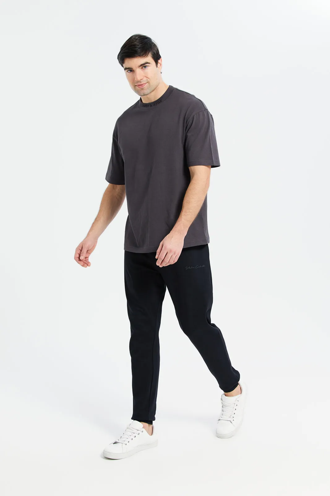 Men Black Soft Touch Joggers