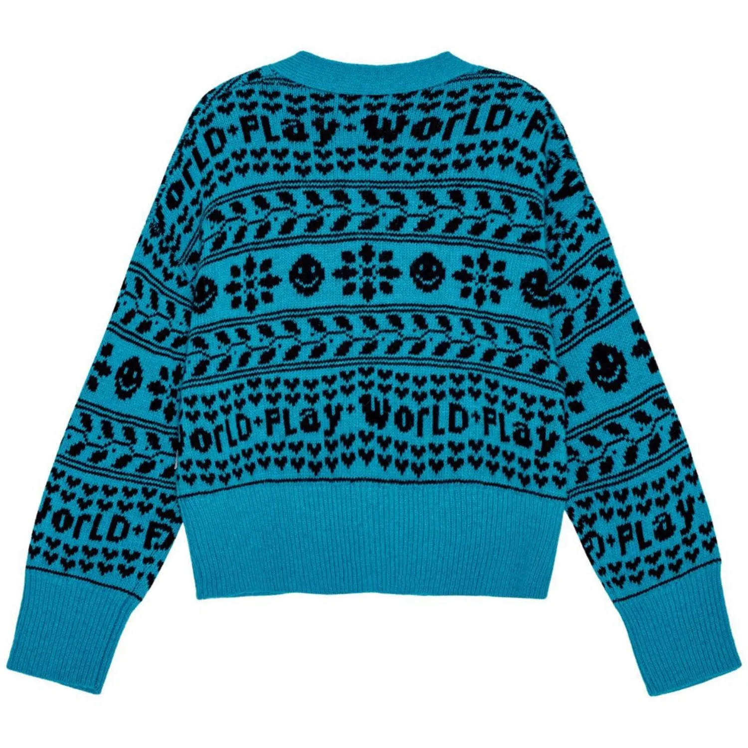 Molo Peacock Blue Gilly Cardigan