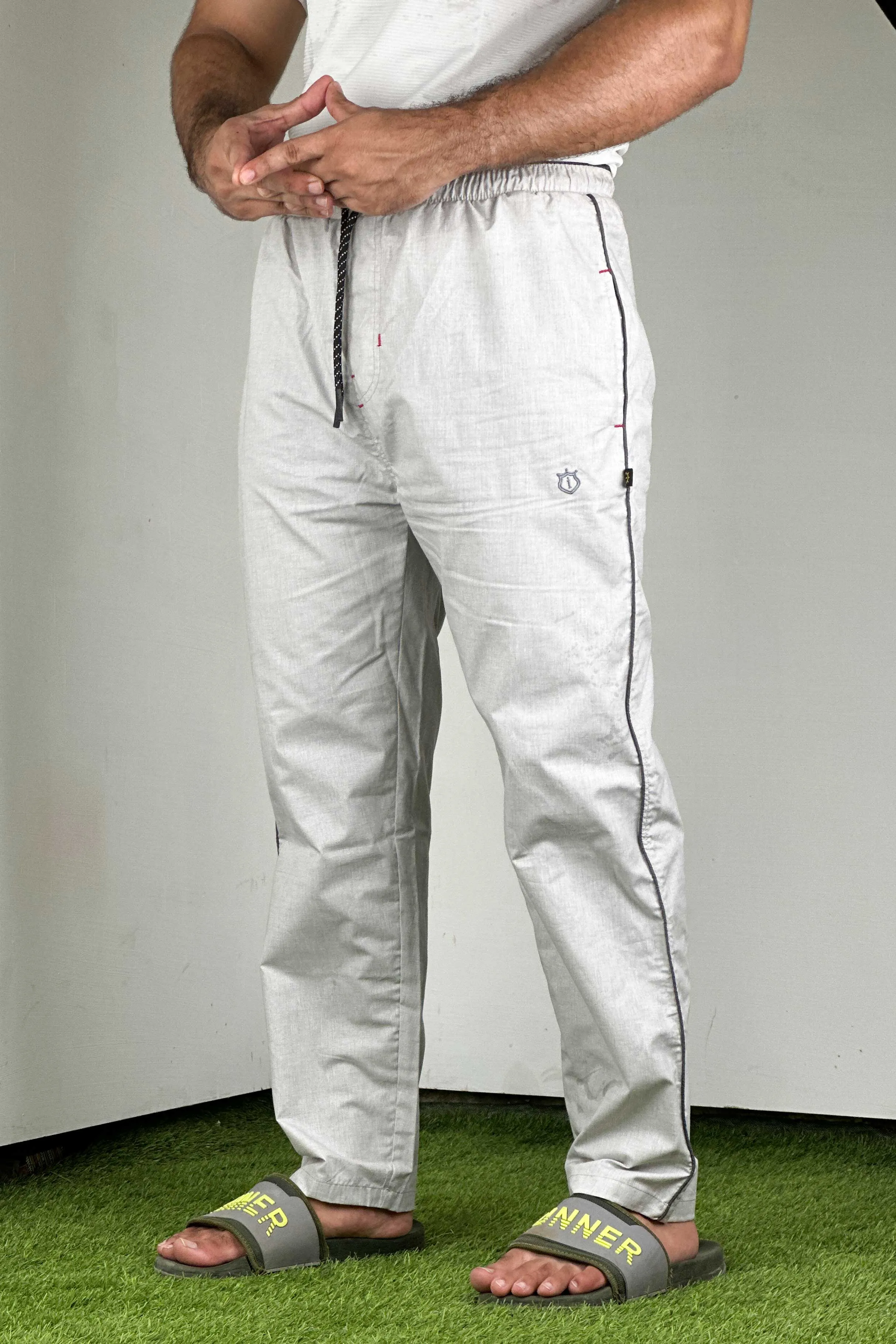 Premium Sophisticated White Trousers - 0124118