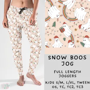 Ready To Ship - Christmas Lounge - Snow Boos Joggers