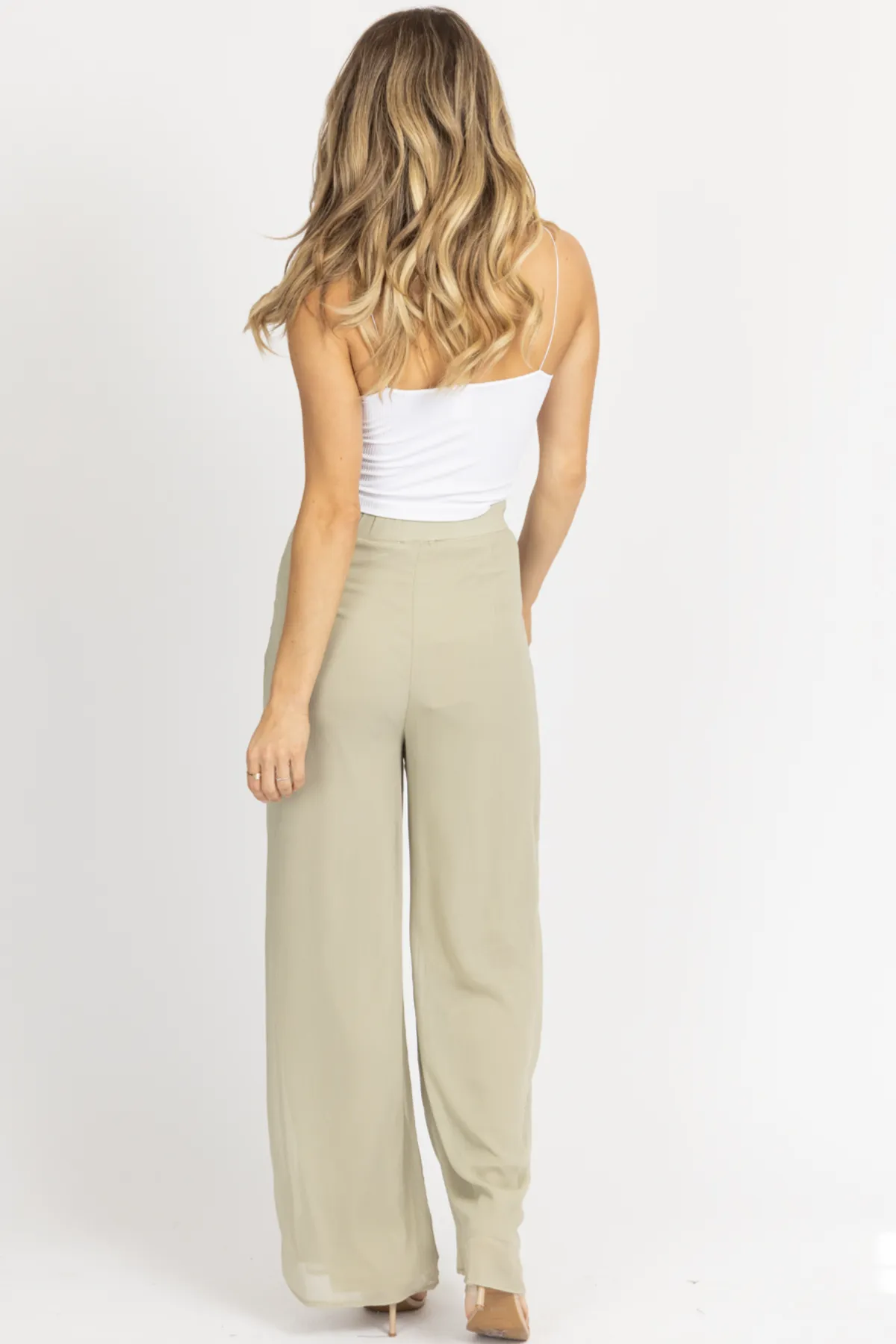 SAGE WIDE LEG HIGH RISE PANTS