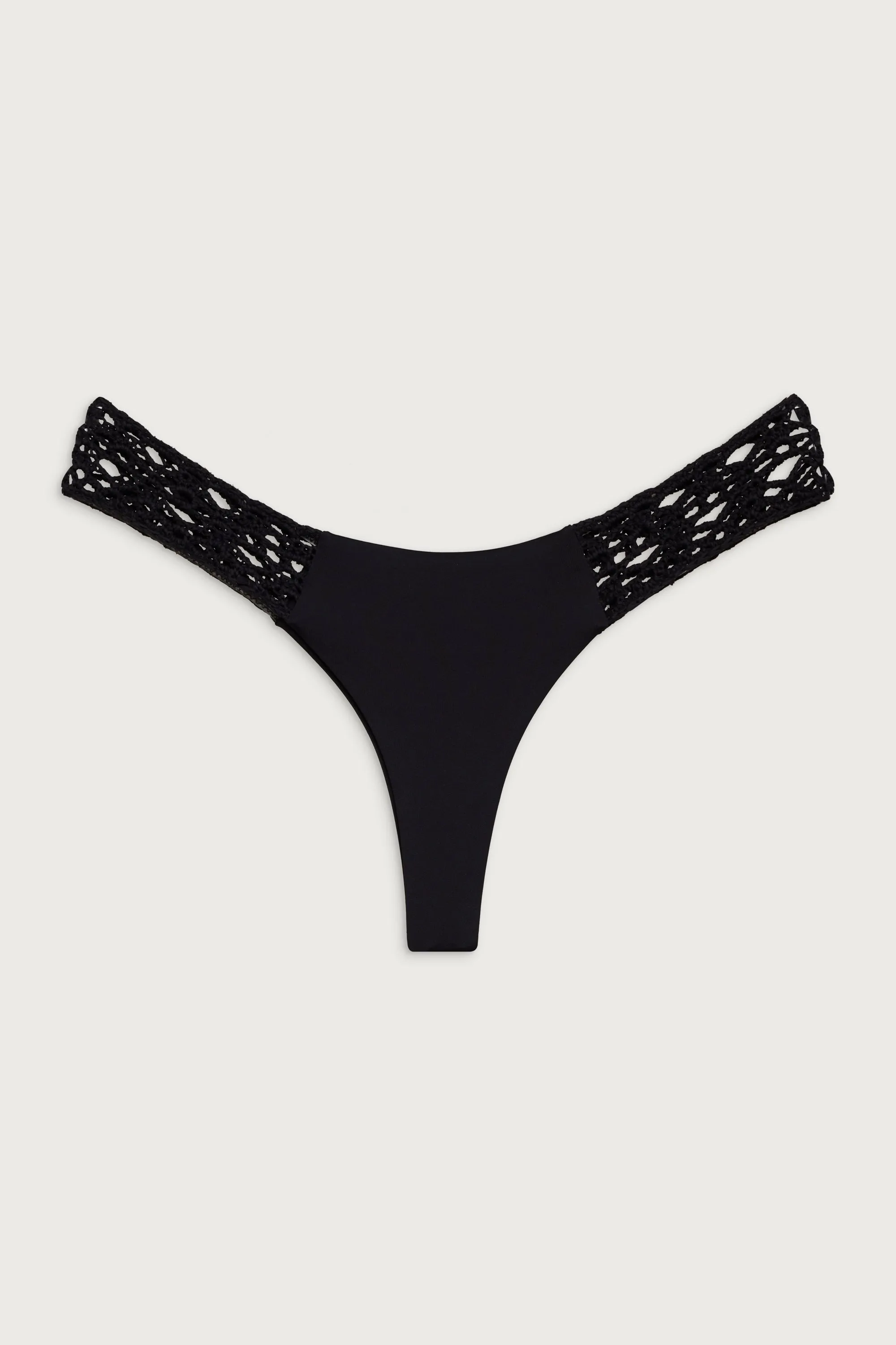 Tanner Cheeky Bikini Bottom - Black