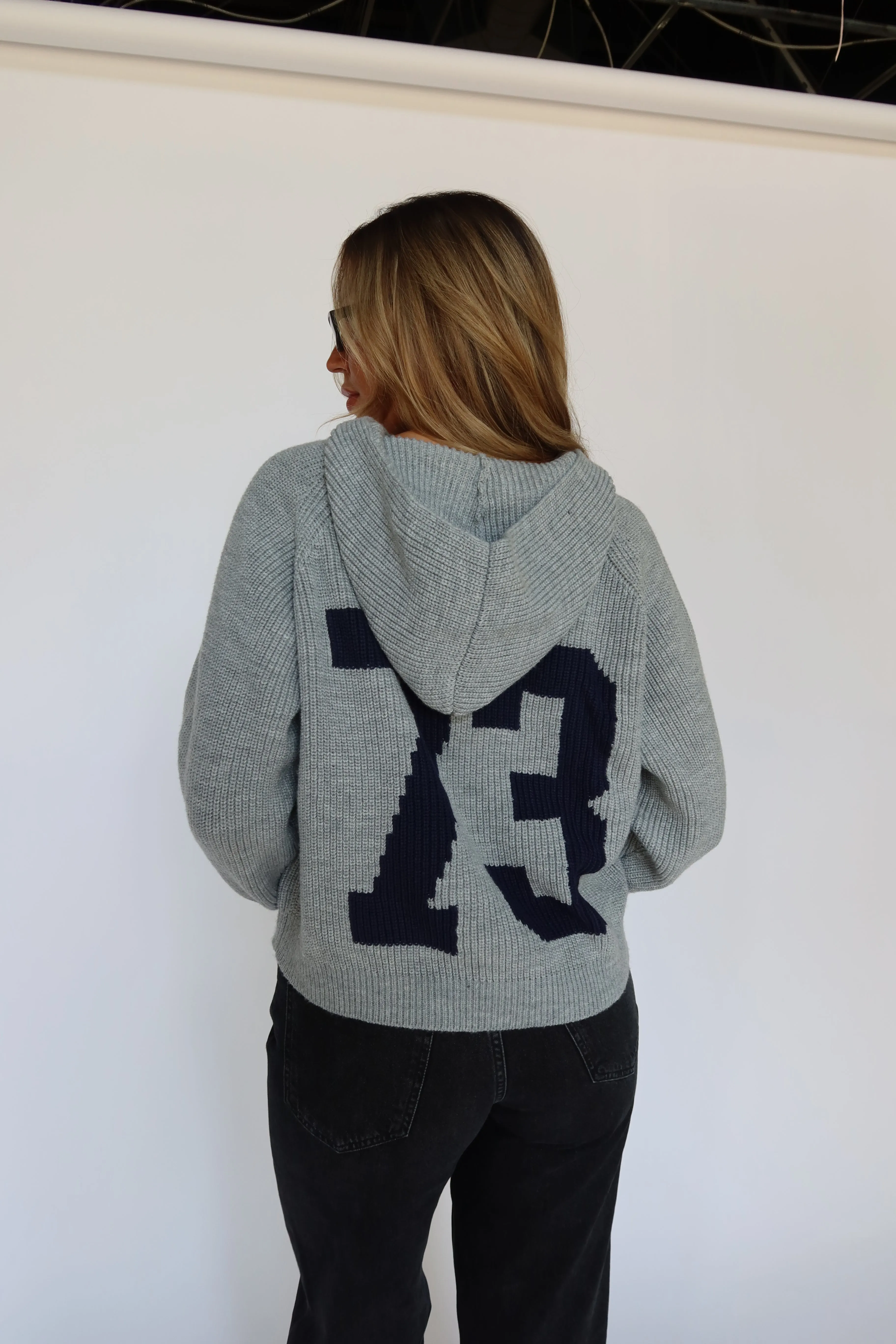 Varsity Knit Hoodie