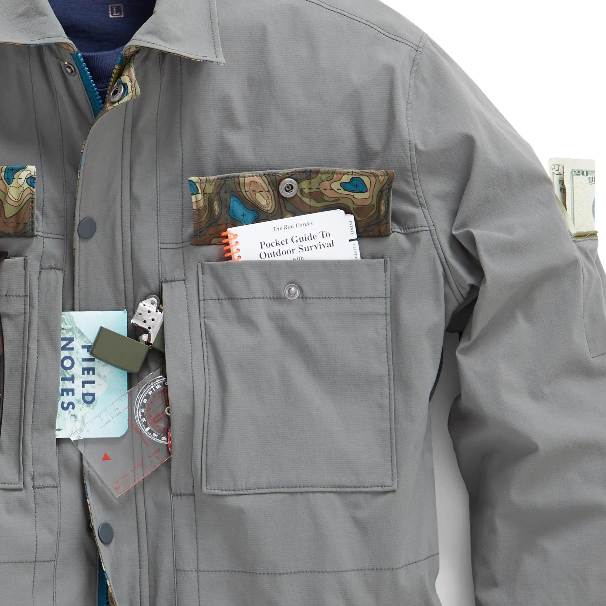 Voyageur Nylon Travel Jacket