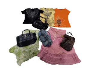 Y2K Skirts Tshirts Bags - 10 pcs - 6/7/24