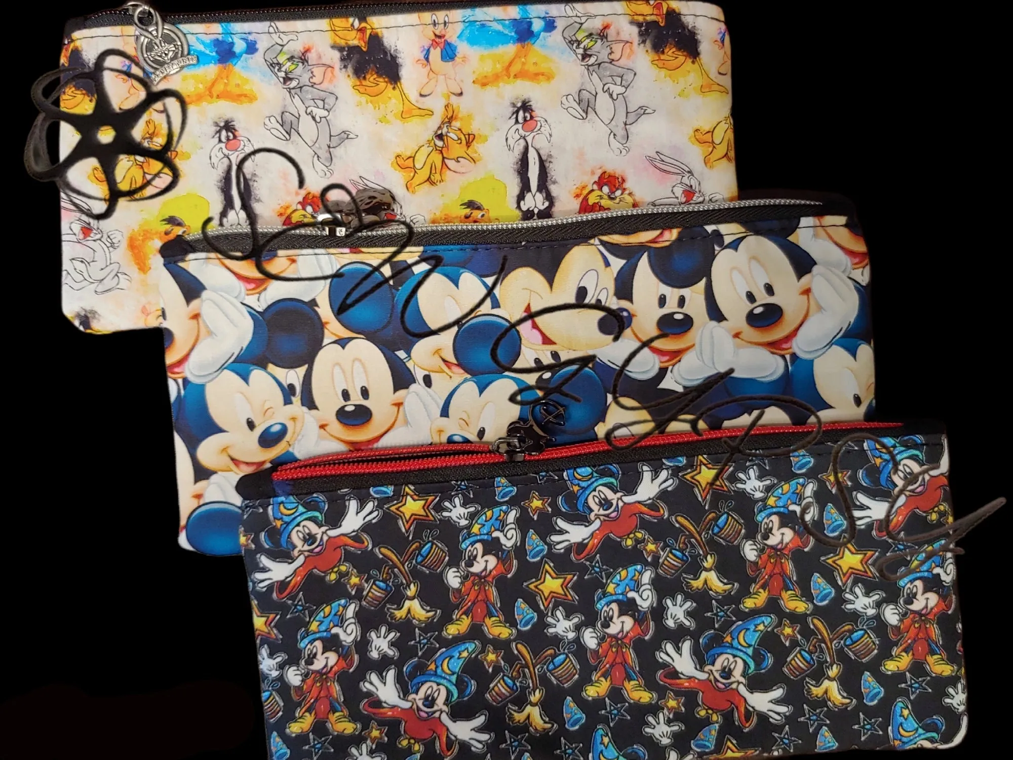 Zippered Pouches